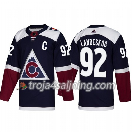 Colorado Avalanche tröja Gabriel Landeskog 92 Alternate 2018-2019 Adidas Authentic - NHL Tröjor Herr